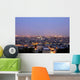 Dusk over Paris Wide Wall Decal