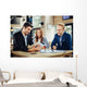 Small Group Young People Wall Decal