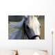 White Arab Halter Wall Decal