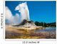 Castle Geyser Eruption Yellowstone Wall Decal