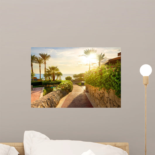 Way to Beach Wall Decal