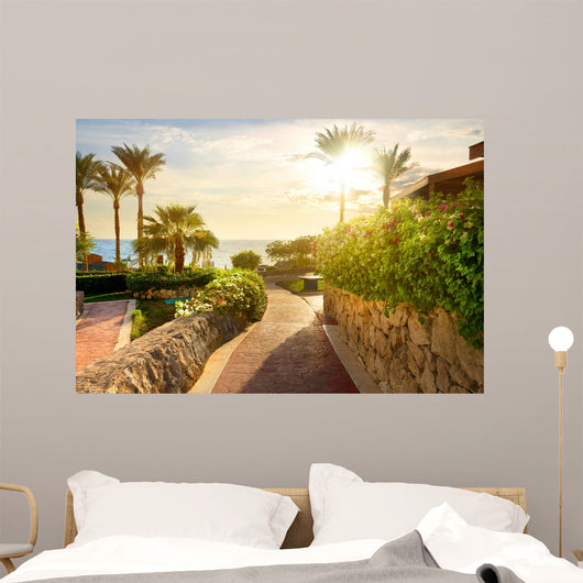 Way to Beach Wall Decal