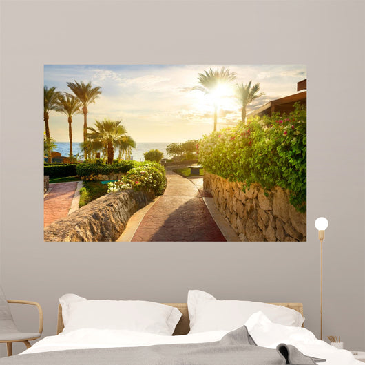 Way to Beach Wall Decal