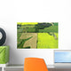 Typical Aerial Green Fields Wall Decal