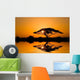 Acacia Tree Sunrise Kenya Wall Decal
