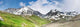 Landscape with Snowy Mountains Wall Decal