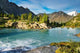 Beautiful Lake Altai Mountains Wall Decal