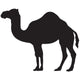Camel Silhouette-vector Wall Decal