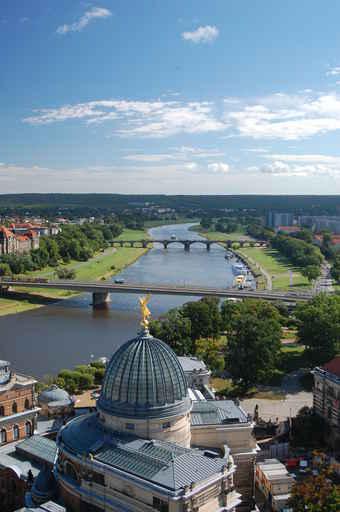 Blick Ber Dresden Wall Decal