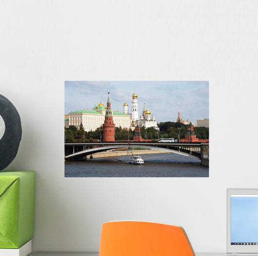 Moscow Kremlin and Great Wall Decal