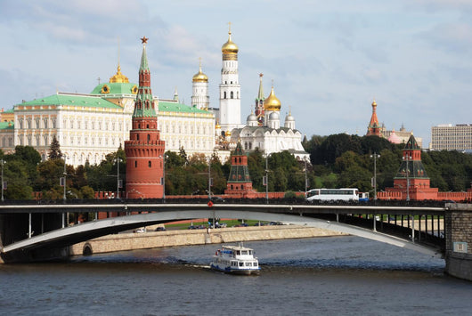 Moscow Kremlin and Great Wall Decal