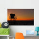 Silhouette Typical Lifeguard Tower Wall Decal