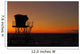 Silhouette Typical Lifeguard Tower Wall Decal