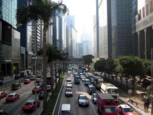 Verkehr Hong Kong Wall Decal