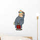 Puzzled Mechanic Wall Decal