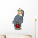 Puzzled Mechanic Wall Decal