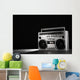 Retro Ghetto Music Blaster Wall Decal