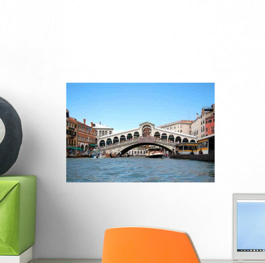 Rialto Bridge Grand Canal Wall Decal