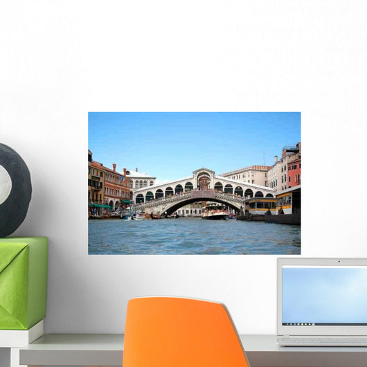 Rialto Bridge Grand Canal Wall Decal