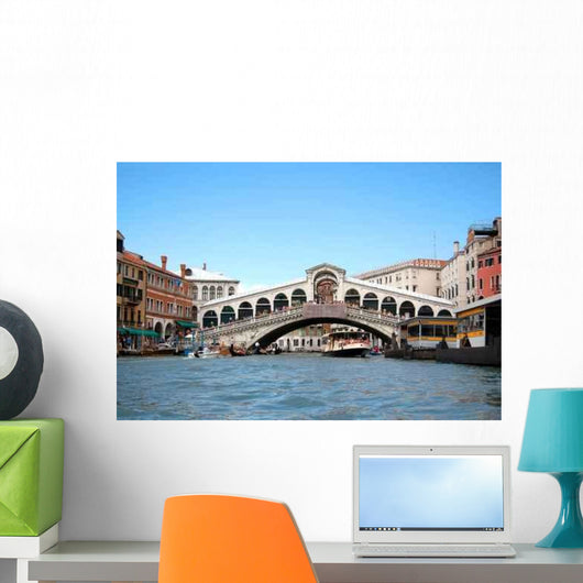 Rialto Bridge Grand Canal Wall Decal