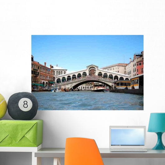 Rialto Bridge Grand Canal Wall Decal