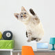 Kitten White Wall Decal