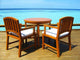 Seaside Table and Chairs Wall Decal