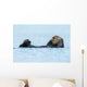 Sea Otter Floating Ocean Wall Decal