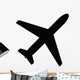 Airplane Aviation Flat Icon Wall Decal