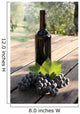 Presentation Wine Bottle without Wall Decal