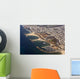 Aerial Tel Aviv Coastline Wall Decal