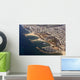 Aerial Tel Aviv Coastline Wall Decal