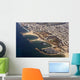 Aerial Tel Aviv Coastline Wall Decal