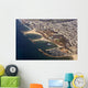 Aerial Tel Aviv Coastline Wall Decal