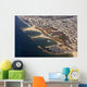 Aerial Tel Aviv Coastline Wall Decal
