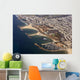 Aerial Tel Aviv Coastline Wall Decal