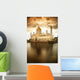 Islamic Mosque over Water Wall Decal