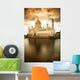 Islamic Mosque over Water Wall Decal