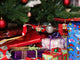 Wrapped Christmas Presents under Wall Decal