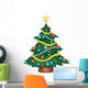 Christmas Tree with Decorations Wall Decal
