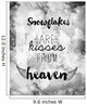 Winter Themed Card Design Wall Decal