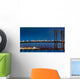 Wilmington Skyline Framed Delaware Wall Decal