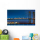 Wilmington Skyline Framed Delaware Wall Decal