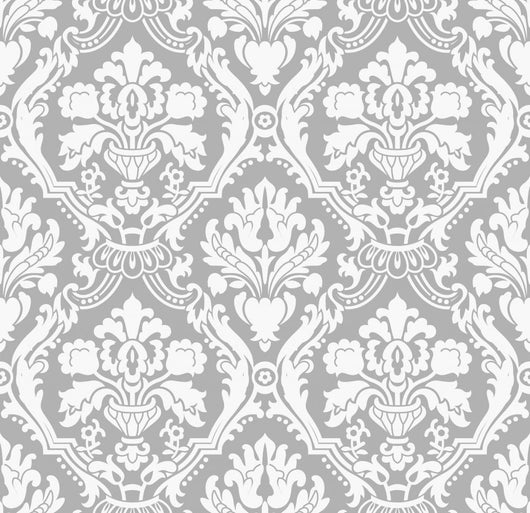Wallpaper-grey Wall Decal