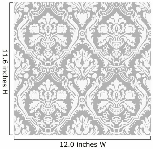 Wallpaper-grey Wall Decal