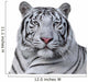 White Bengal Tiger Wall Decal