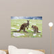 Kangaroos Mother Father and Wall Decal