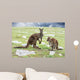 Kangaroos Mother Father and Wall Decal