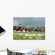 Scottish Pipe Band Marching Wall Decal