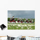 Scottish Pipe Band Marching Wall Decal